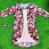 تونیک زنانه مهمانی 2تیکه گل گلی گلبهی